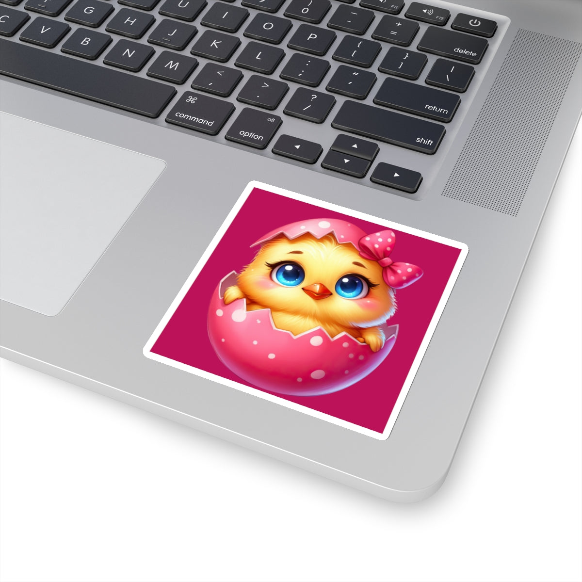 Cute and Sweet Little Chick Easter Egg -Kiss-Cut Sticker-My Bright Side Clothing