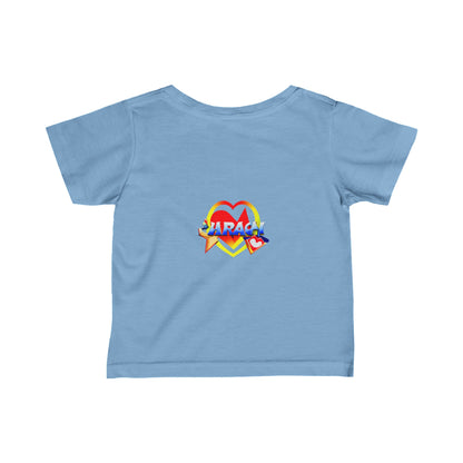 Borrowing Hearts Super Heart Hero Logo Infant Fine Jersey Tee--My Bright Side Clothing