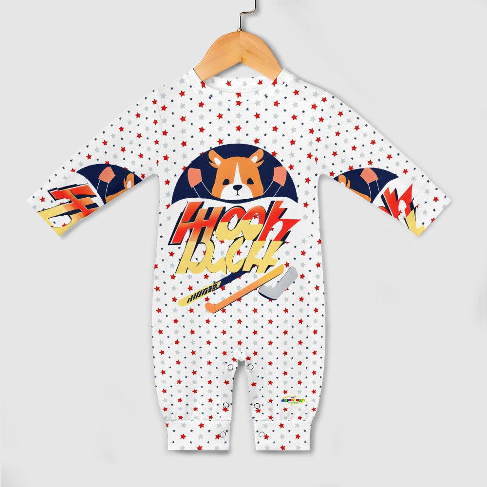 Hockey Theme Baby Romper-My Bright Side Clothing