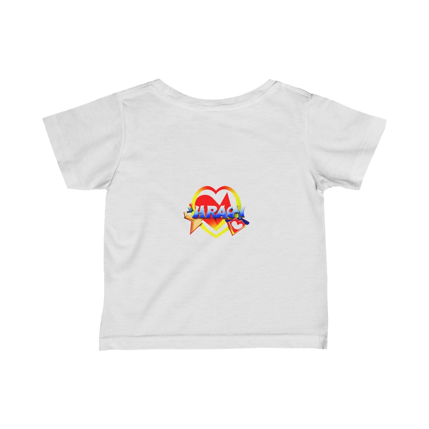 Borrowing Hearts Super Heart Hero Logo Infant Fine Jersey Tee--My Bright Side Clothing