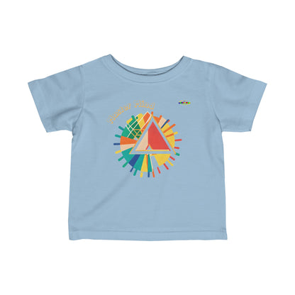 Master Mind Mindful leaning logo Infant Fine Jersey Tee--MyBrightSideClothing