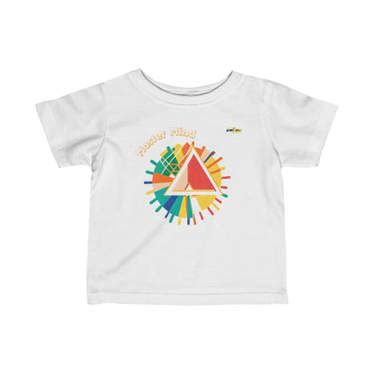 Master Mind Mindful leaning logo Infant Fine Jersey Tee--MyBrightSideClothing