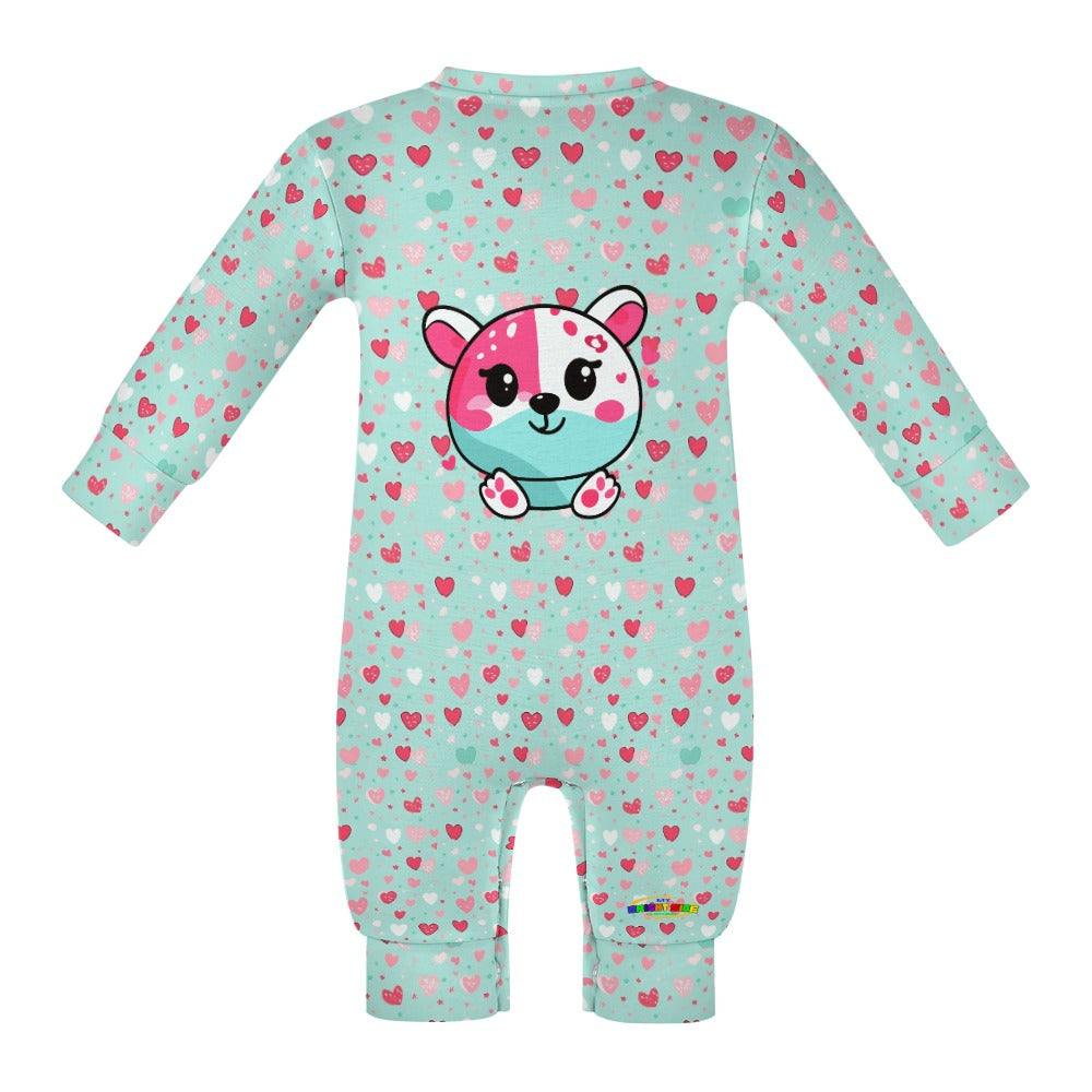 Cute Cartoon Puppy Baby Romper-My Bright Side Clothing