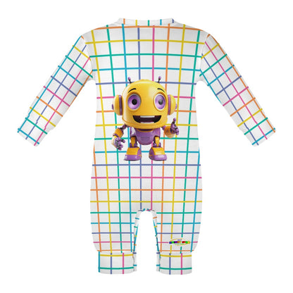 Cute Silly Robot Baby Romper--My Bright Side Clothing