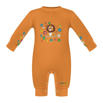 Cute Colourful Cartoon Lion Baby Romper-My Bright Side Clothing