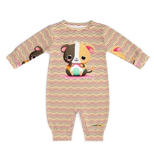 Cute Little Hamster Baby Romper-My Bright Side Clothing