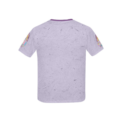 Beautiful Pastel Purple Follow the Rainbow Graphic-Children's T-shirt My Bright Side Clothing