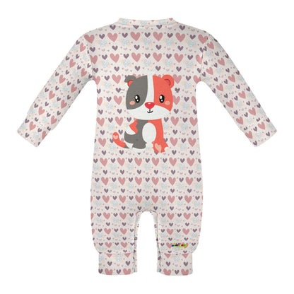 Cute Cartoon Puppy Baby Romper-My Bright Side Clothing