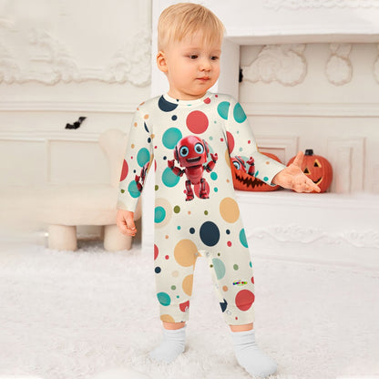 Cute Robot Baby Romper--My Bright Side Clothing