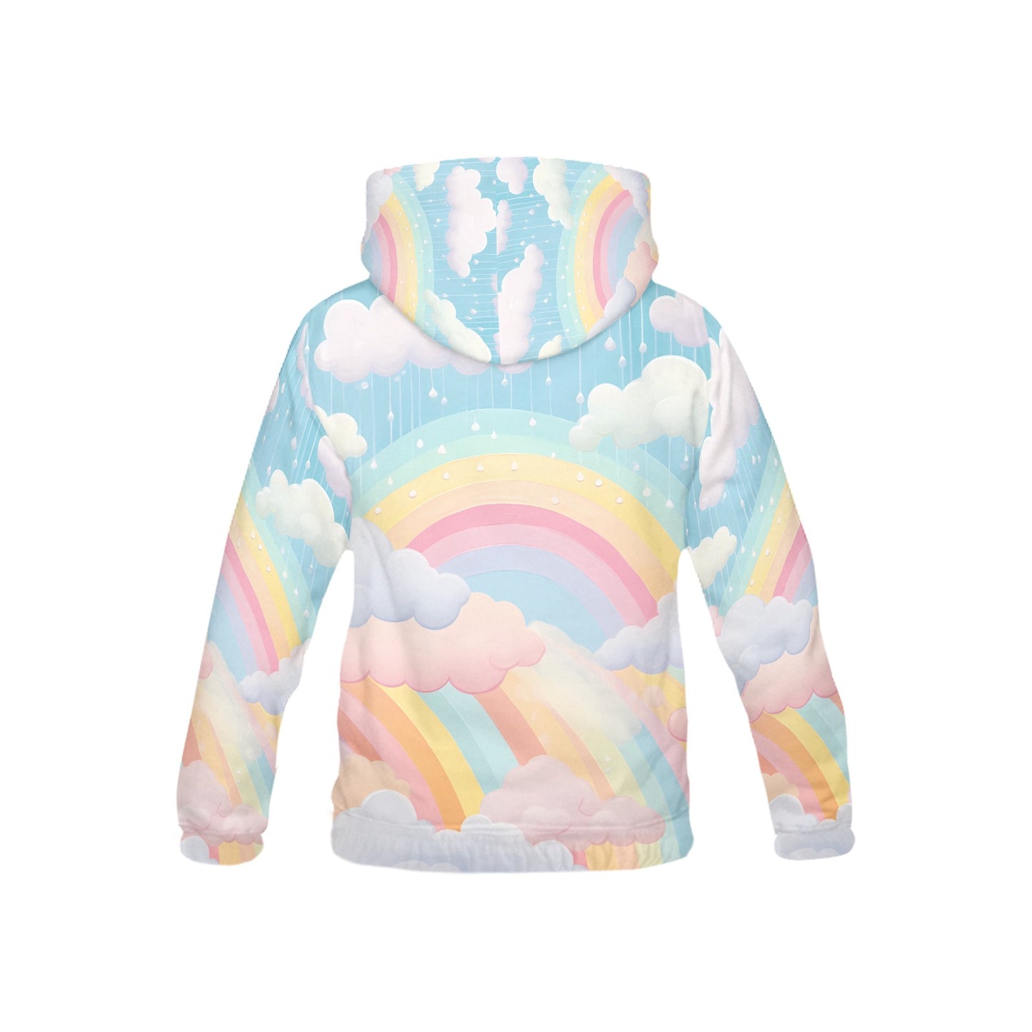 Beautiful Pastel Rainbow Children's Hoodie -My Bright Side Clothing