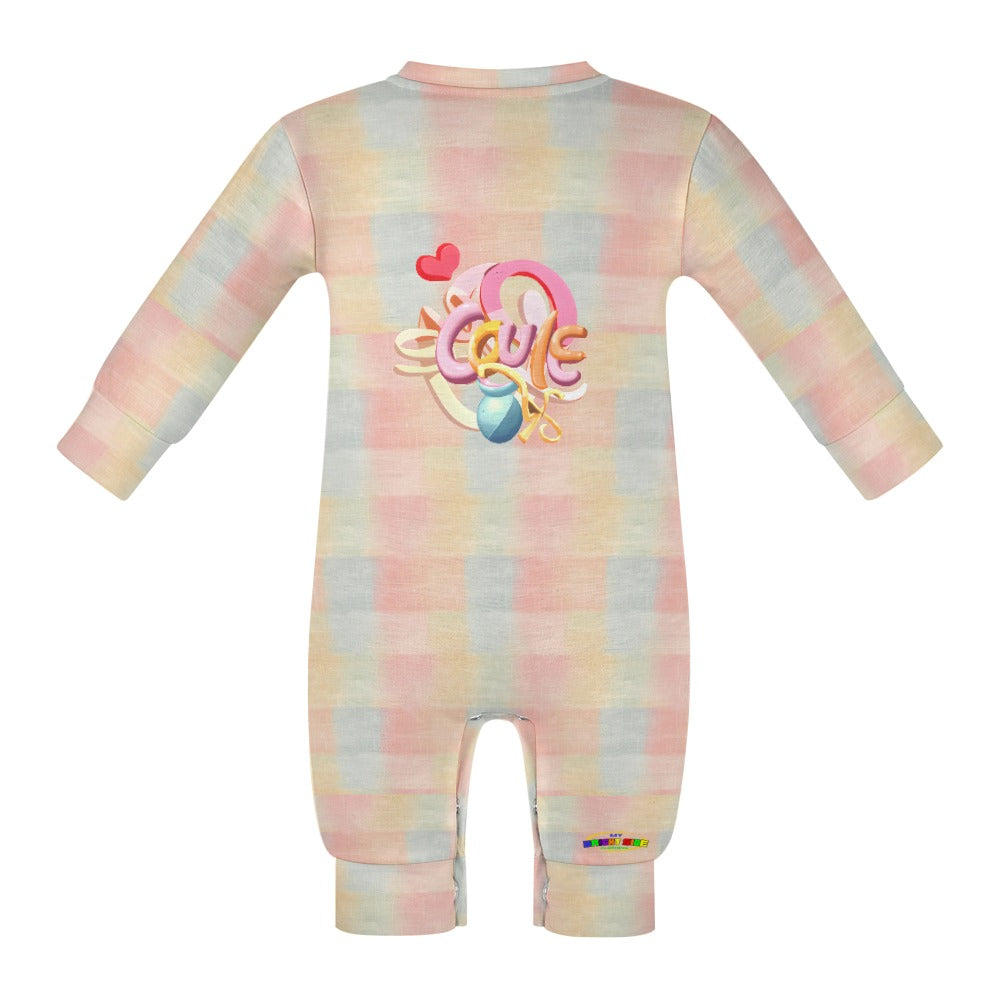 Cute Pastel Pot of Love Baby Romper  -My Bright Side Clothing