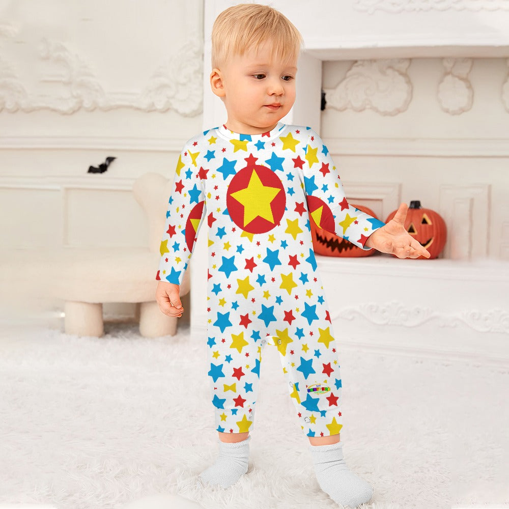 Superhero Theme Baby Romper-My Bright Side Clothing