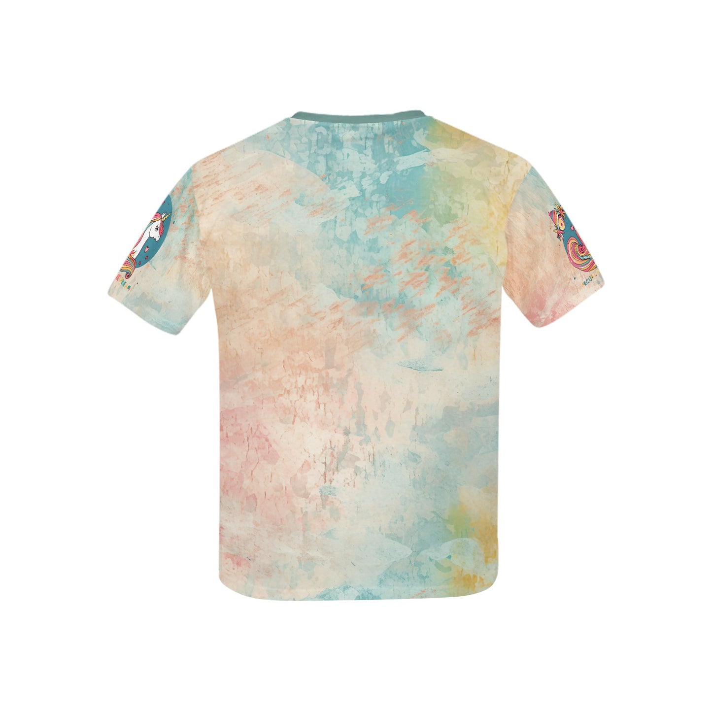 Beautiful Rainbow Watercolour it a sweet life Unicorn Graphic-Children's T-shirt My Bright Side Clothing