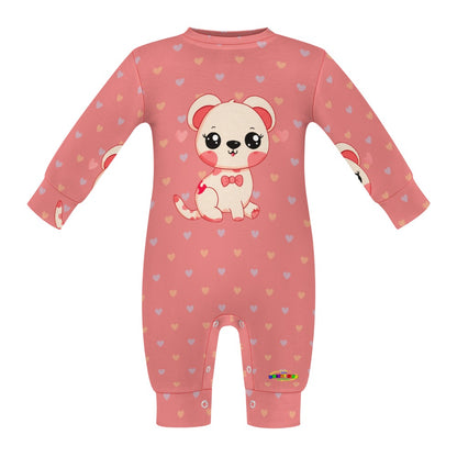 Cute Cartoon Puppy Baby Romper-My Bright Side Clothing