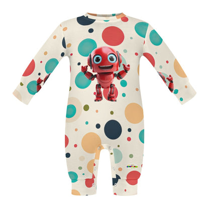 Cute Robot Baby Romper--My Bright Side Clothing