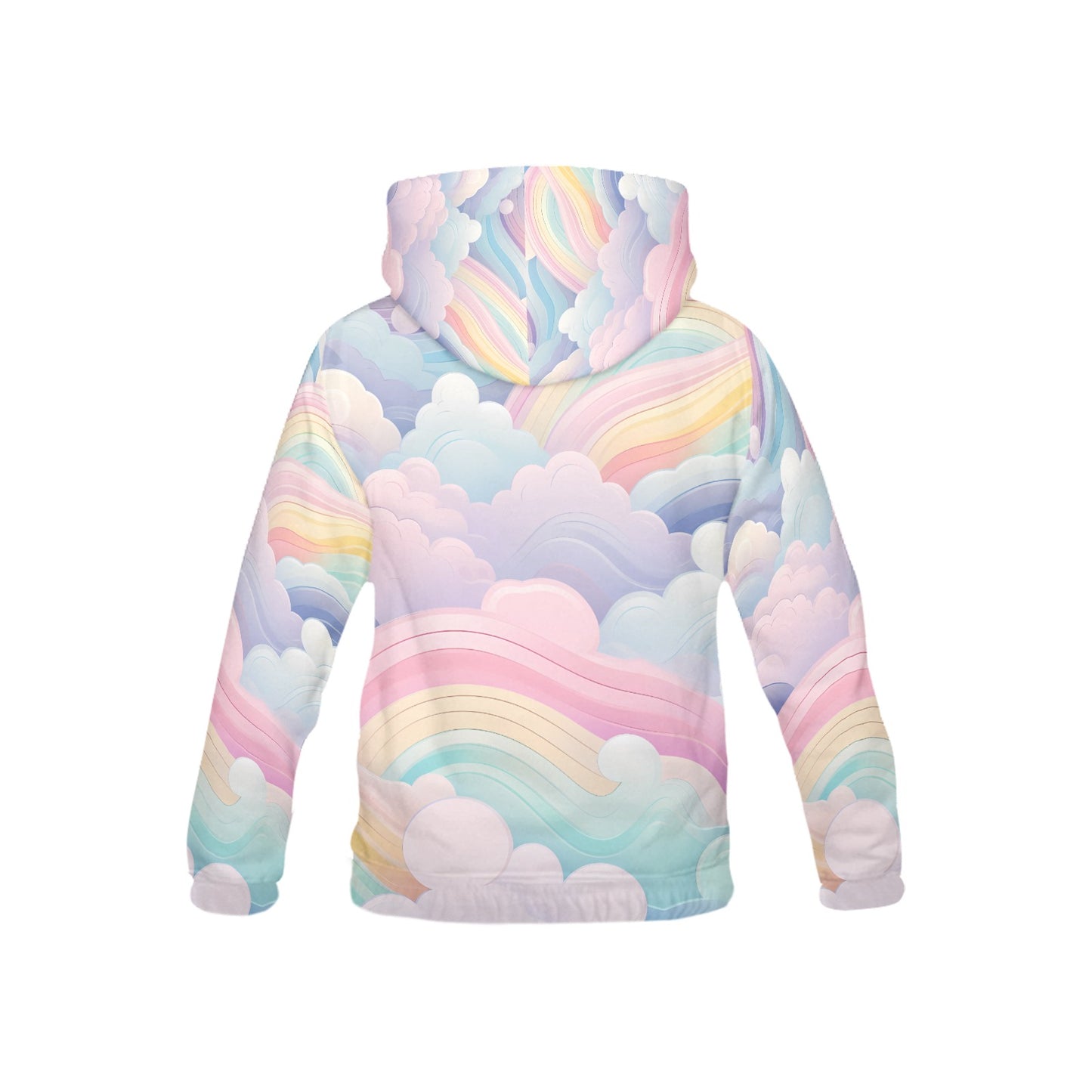 Beautiful Pastel Rainbow Children's Hoodie -My Bright Side Clothing