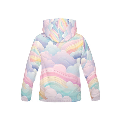 Beautiful Pastel Rainbow Children's Hoodie -My Bright Side Clothing