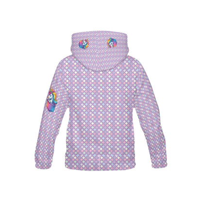 Beautiful Pocket Unicorn Children's Hoodie--My Bright Side Clothing