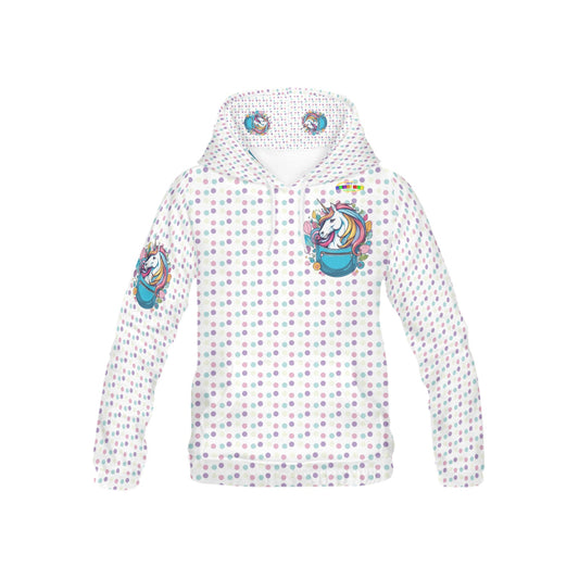 Beautiful Pocket Unicorn Children's Hoodie--My Bright Side Clothing