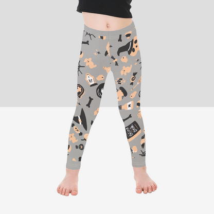 All-Over Print Girls Halloween Pattern Leggings - Limited Edition