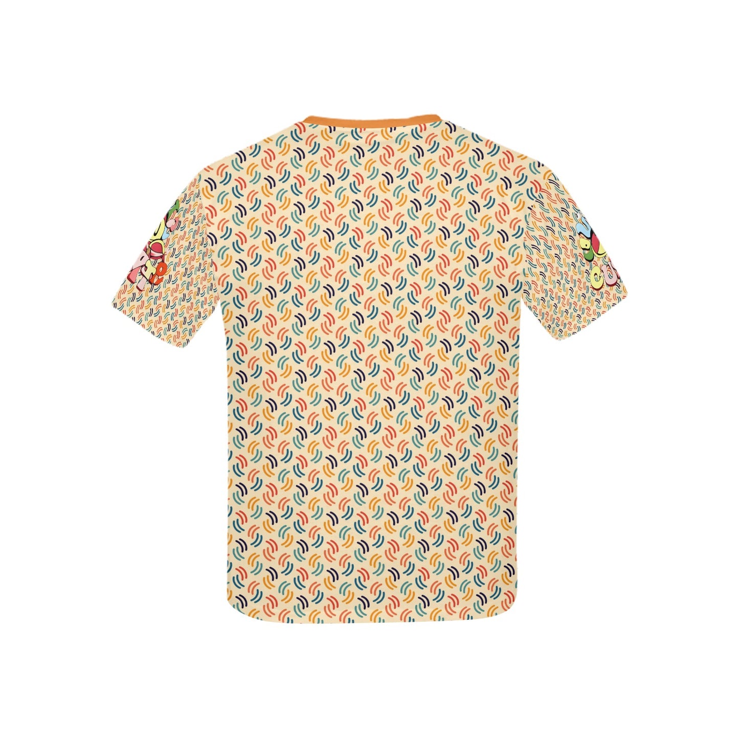 Groovy Retro Pattern and Graphic Children's T-Shirt-My Bright Side Clothing