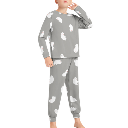 Toddler & Children's Flying Ghosts Cute Halloween Pajama - Limited Edition