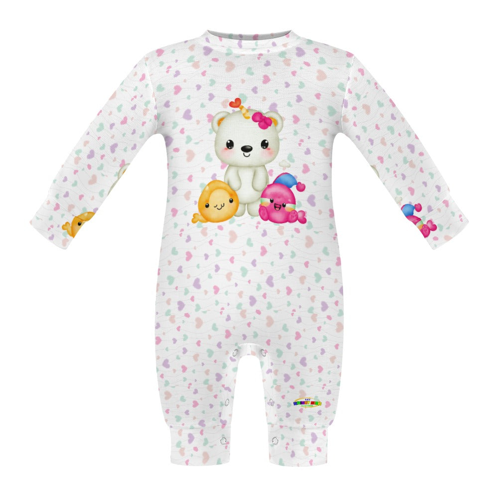 Cute Baby Polar Bear Baby Romper-My Bright Side Clothing