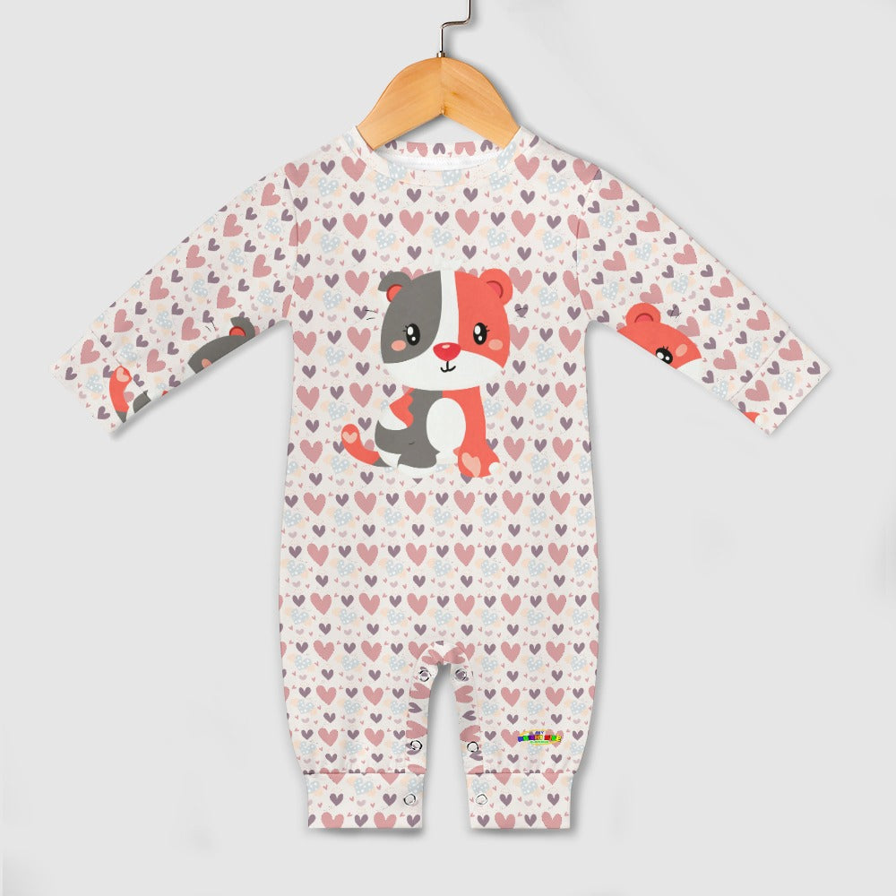 Cute Cartoon Puppy Baby Romper-My Bright Side Clothing