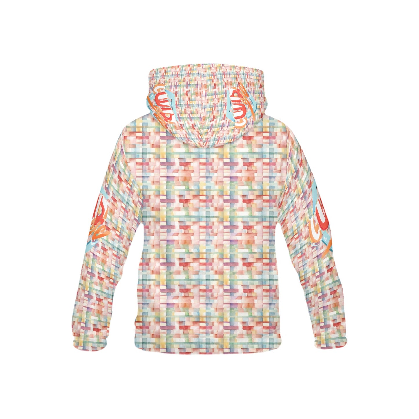 Colourful Abstract Pattern and Graphic Children's Hoodie-My Bright Side Clothing