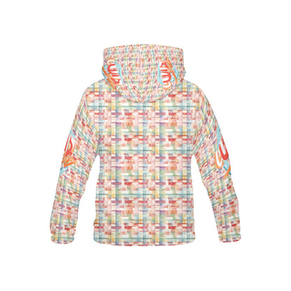 Colourful Abstract Pattern and Graphic Children's Hoodie-My Bright Side Clothing