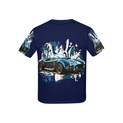 Vintage Sports Racing Car Children's T'shirt -My Bright Side Clothing