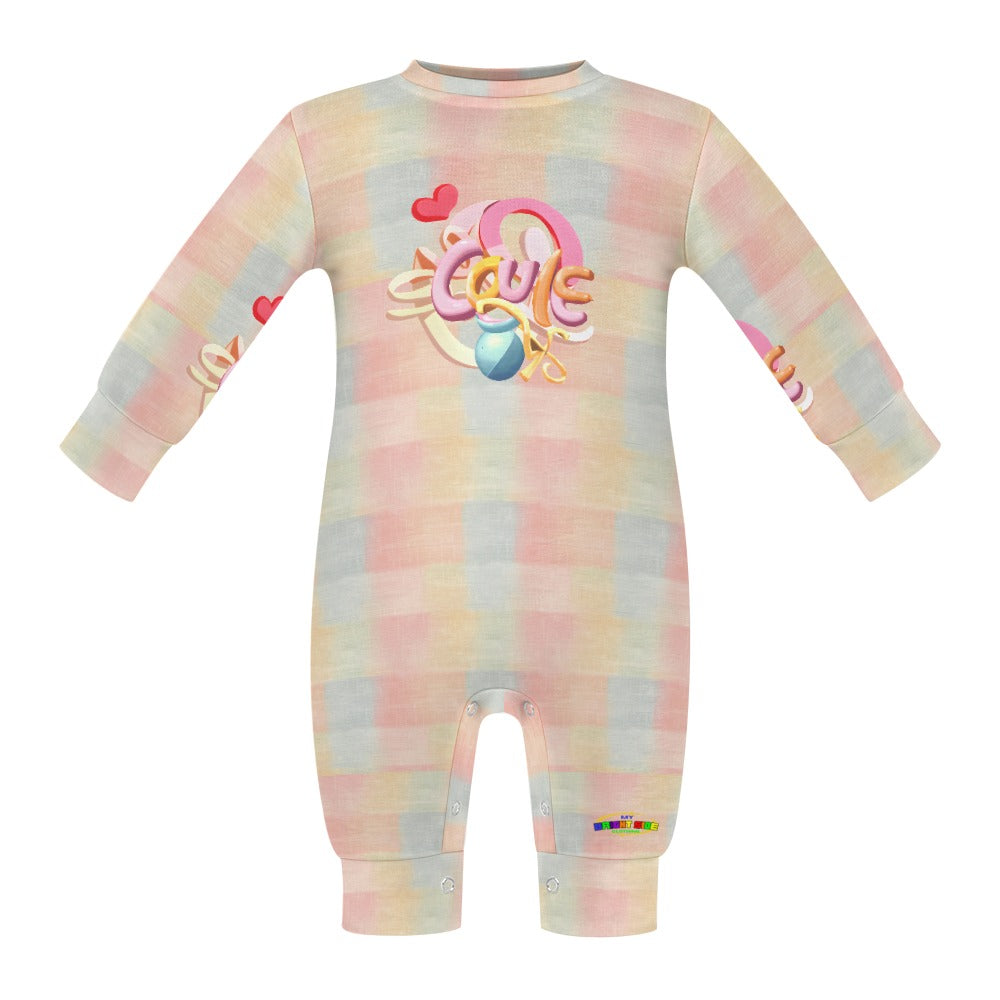 Cute Pastel Pot of Love Baby Romper  -My Bright Side Clothing