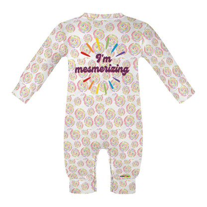 Cute im mesmerizing circle pattern  Baby Romper-My Bright Side Clothing