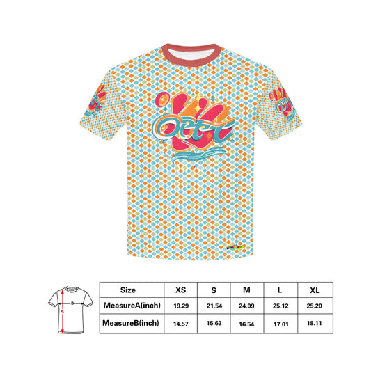 Retro Bright mind bright life subliminal message Pattern and Logo Children's T-shirt -My Bright Side Clothing