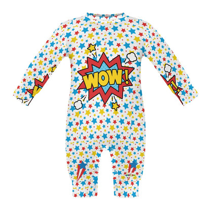 Superhero Theme Baby Romper-My Bright Side Clothing