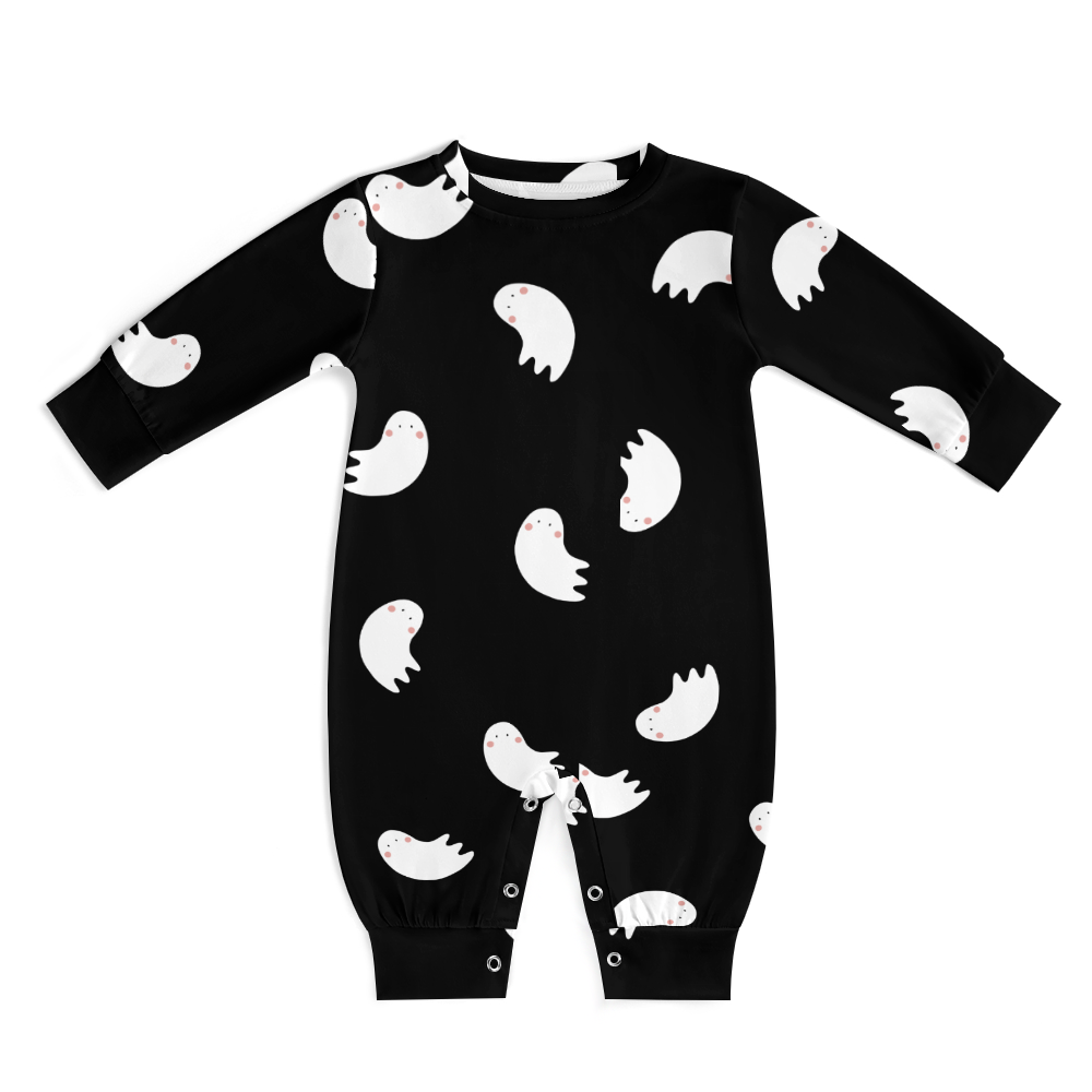 Baby romper Flying Ghosts Cute Halloween - Limited Edition