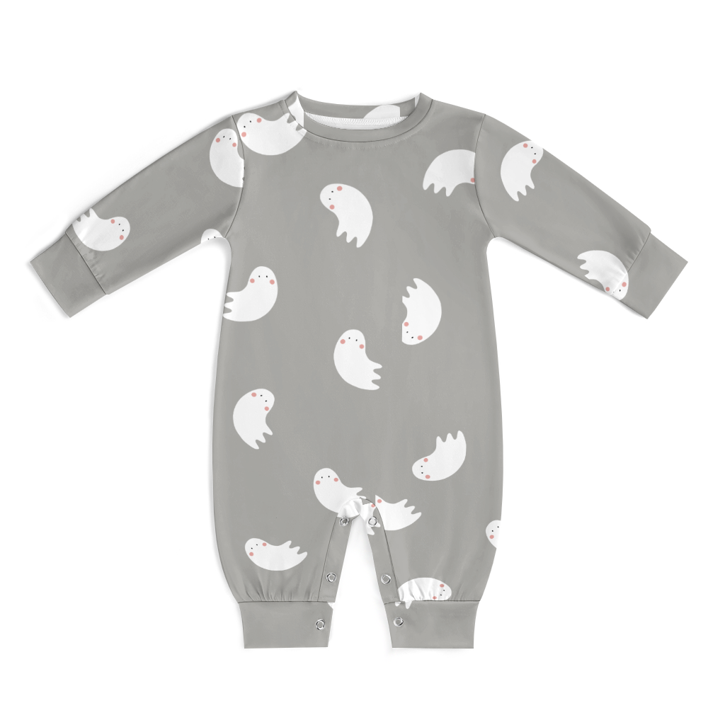 Baby romper Flying Ghosts Cute Halloween - Limited Edition