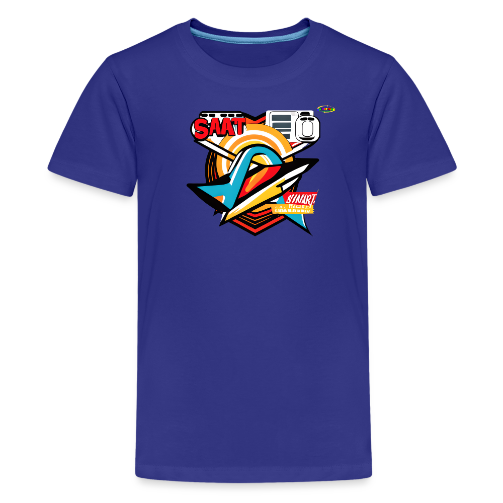 Gamer Logo Children's Premium T-Shirt-MyBrightSideClothing - royal blue