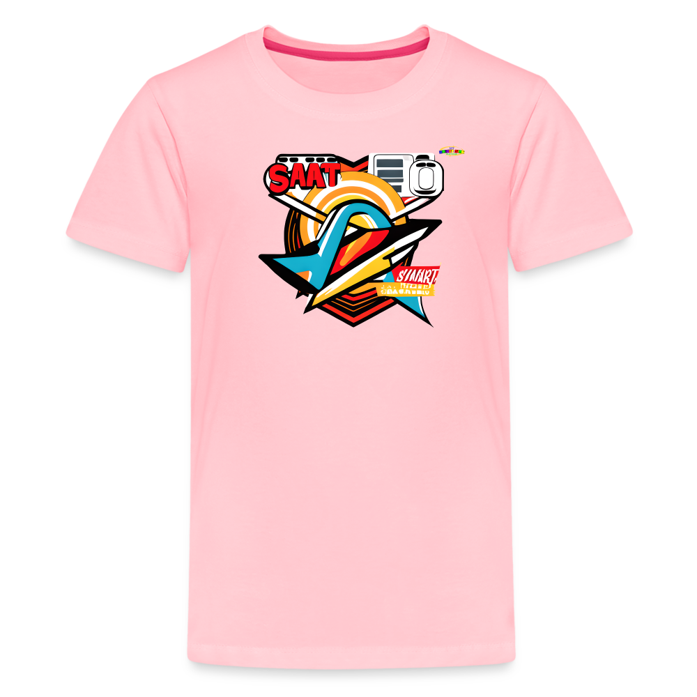 Gamer Logo Children's Premium T-Shirt-MyBrightSideClothing - pink