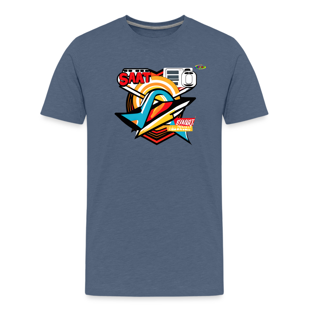 Gamer Logo Children's Premium T-Shirt-MyBrightSideClothing - heather blue