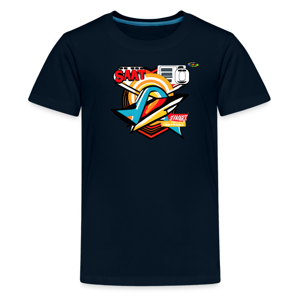 Gamer Logo Children's Premium T-Shirt-MyBrightSideClothing - deep navy