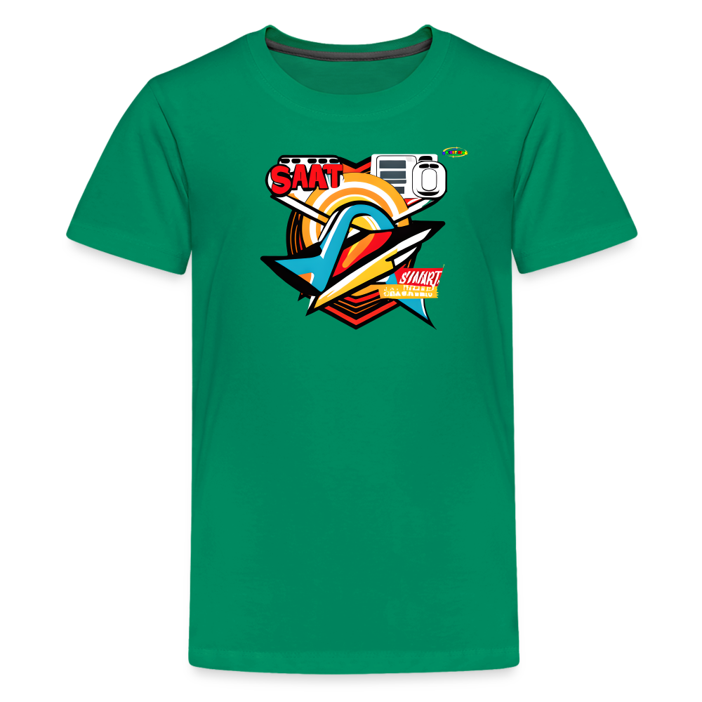 Gamer Logo Children's Premium T-Shirt-MyBrightSideClothing - kelly green