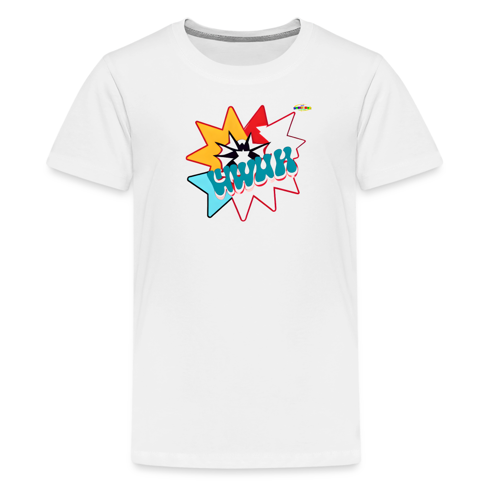 Universal Stardom Children's Premium T-Shirt -MyBrightSideClothing - white