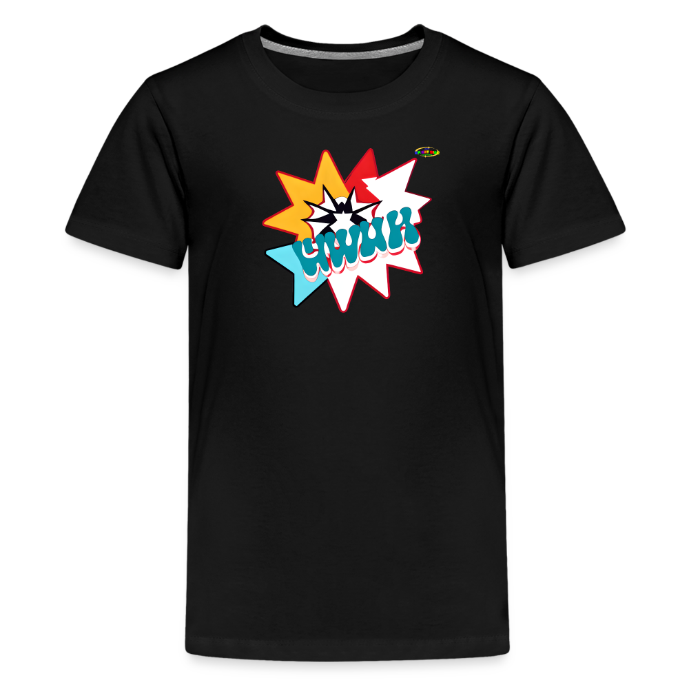 Universal Stardom Children's Premium T-Shirt -MyBrightSideClothing - black