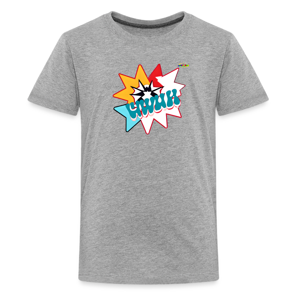 Universal Stardom Children's Premium T-Shirt -MyBrightSideClothing - heather gray