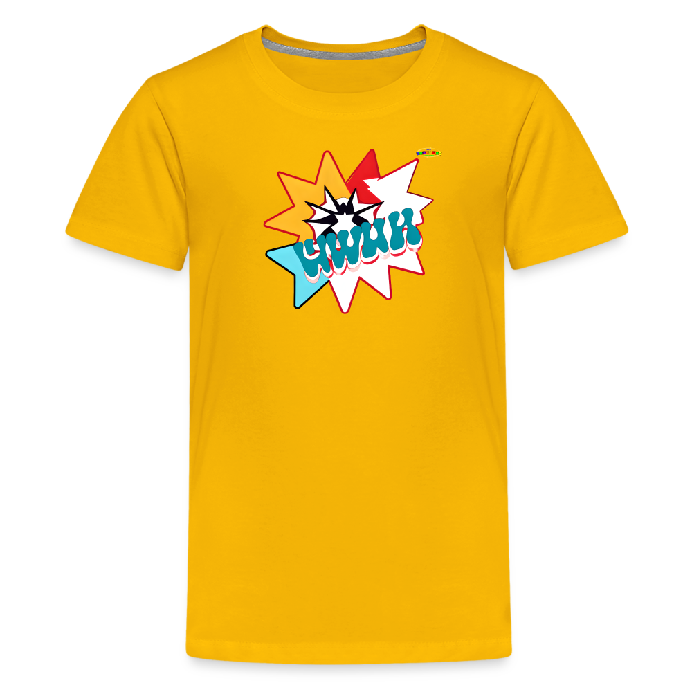 Universal Stardom Children's Premium T-Shirt -MyBrightSideClothing - sun yellow