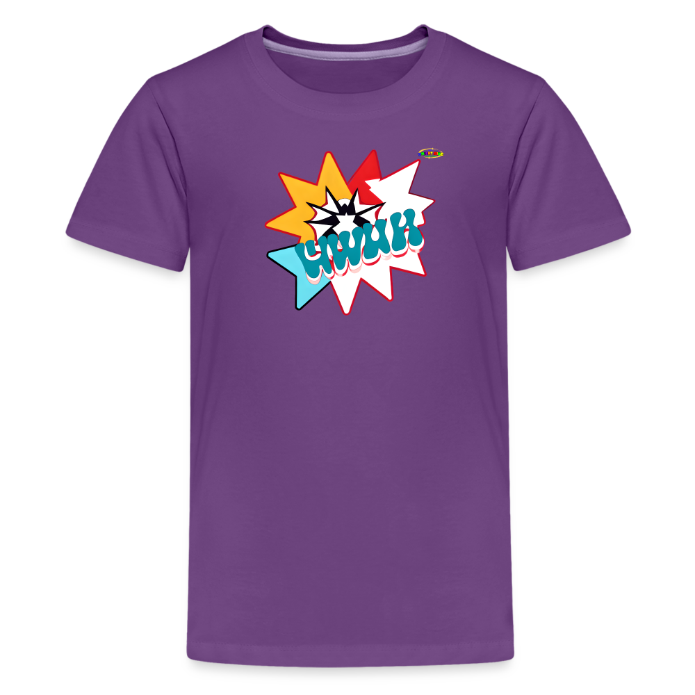 Universal Stardom Children's Premium T-Shirt -MyBrightSideClothing - purple