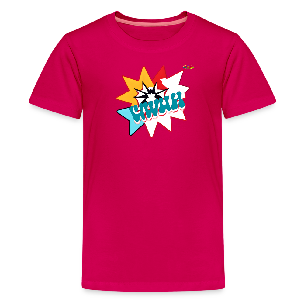 Universal Stardom Children's Premium T-Shirt -MyBrightSideClothing - dark pink