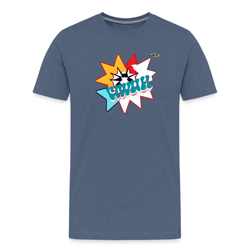 Universal Stardom Children's Premium T-Shirt -MyBrightSideClothing - heather blue