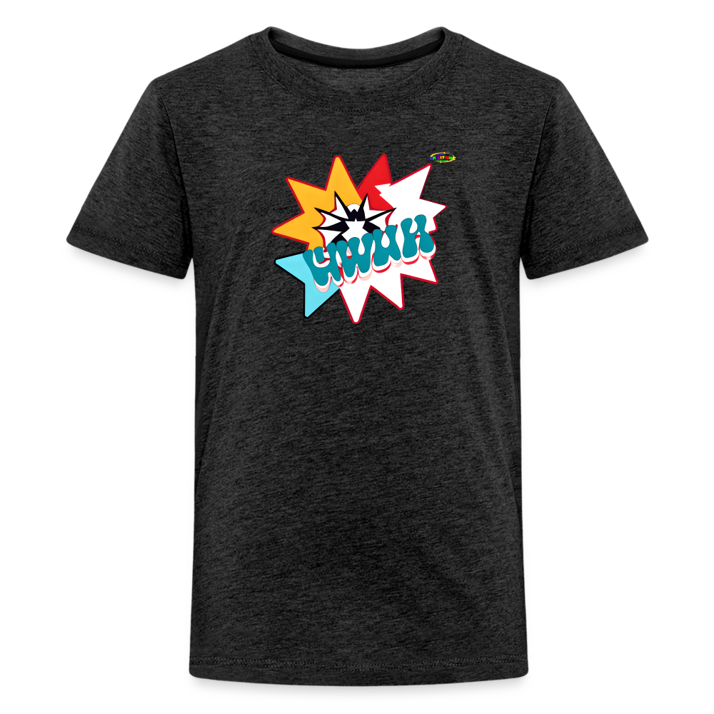 Universal Stardom Children's Premium T-Shirt -MyBrightSideClothing - charcoal grey